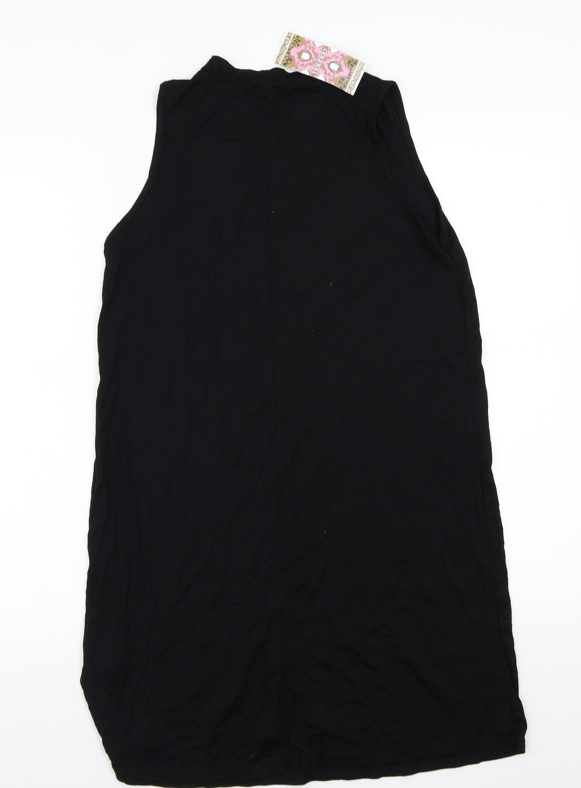 Boohoo Womens Black   Basic T-Shirt Size 8