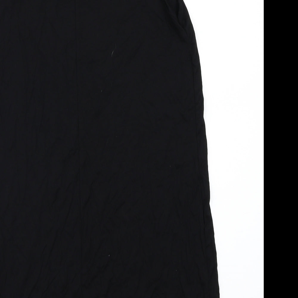 Boohoo Womens Black   Basic T-Shirt Size 8