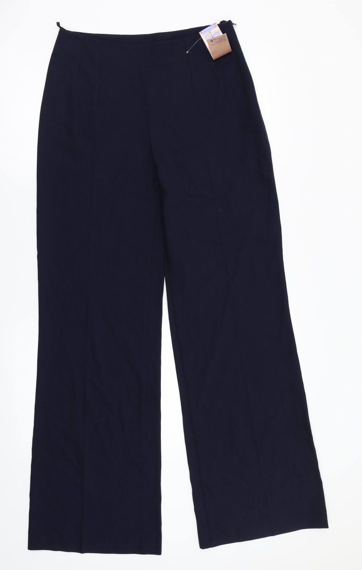 Marks and Spencer Womens Blue   Trousers  Size 8 L33 in