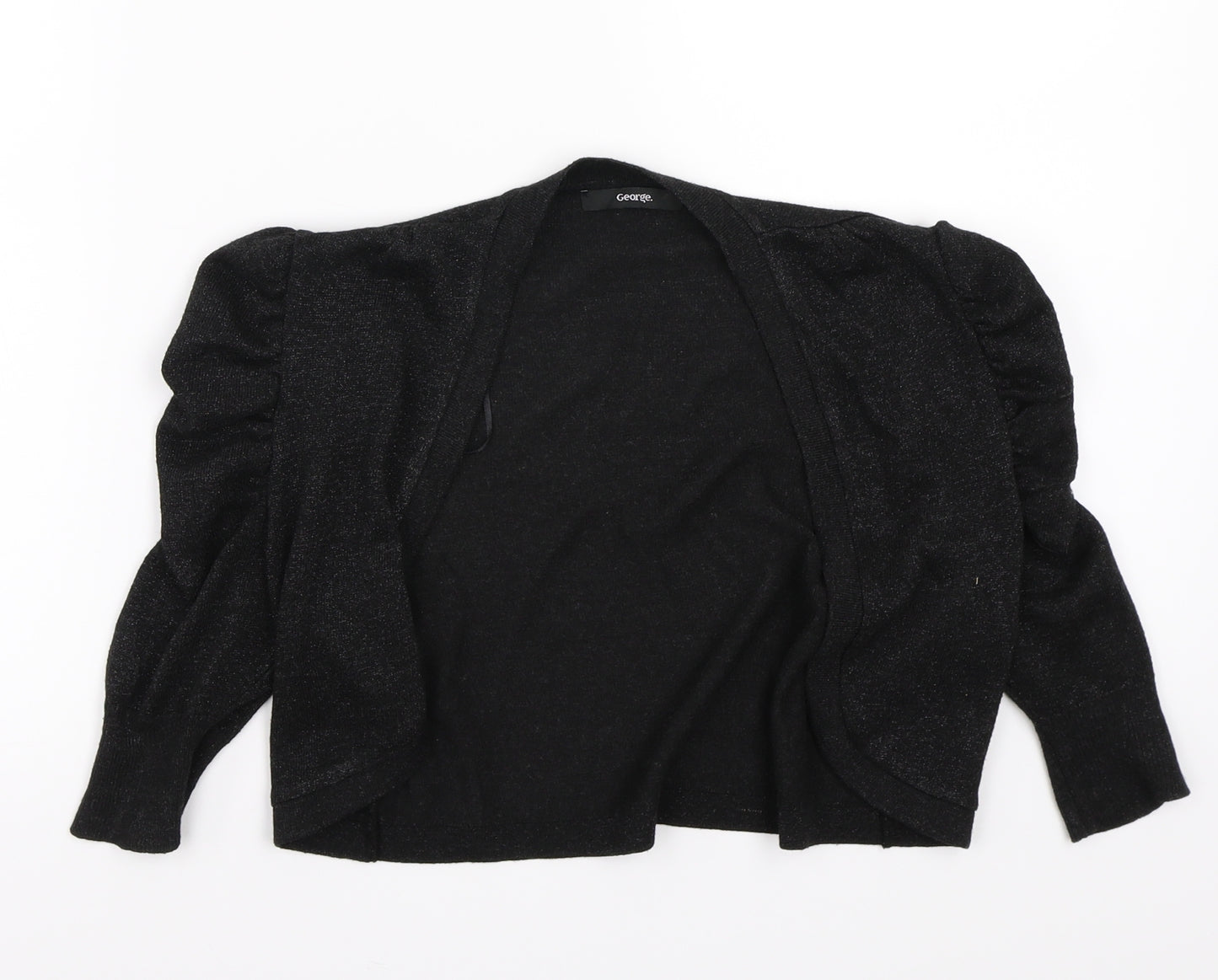 George Womens Black   Cape Jumper Size 8