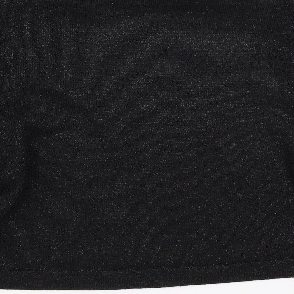 George Womens Black   Cape Jumper Size 8
