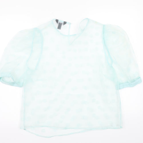 Newlook Womens Blue   Basic Blouse Size 12