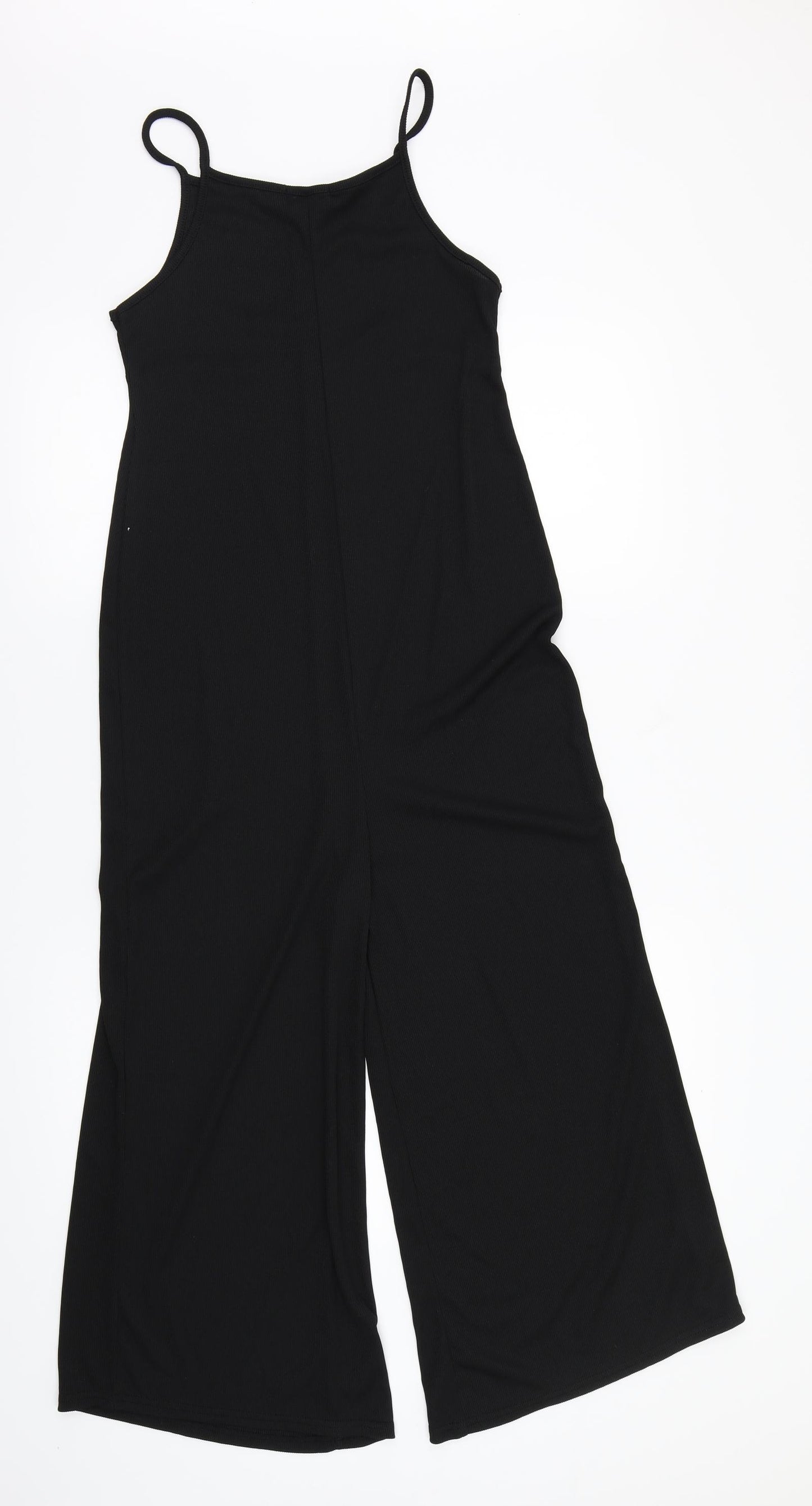 Boohoo Womens Black   Jumpsuit One-Piece Size 8