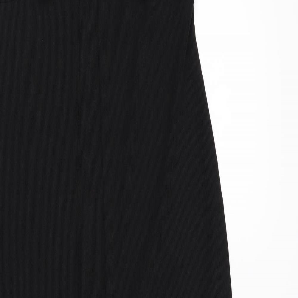 Boohoo Womens Black   Jumpsuit One-Piece Size 8