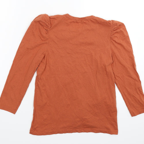 MNG Womens Brown   Basic T-Shirt Size XS