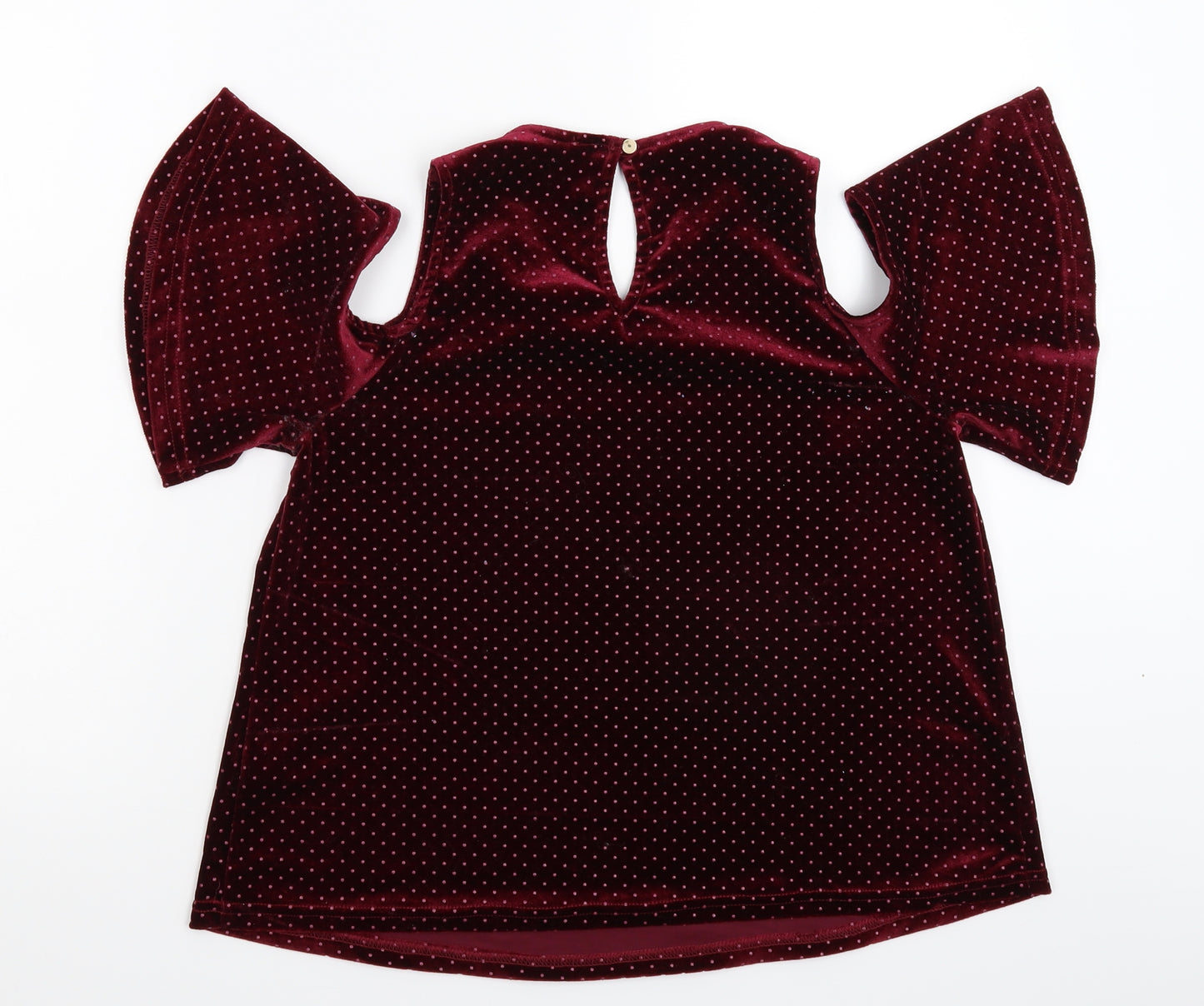 Primark Womens Pink Polka Dot  Basic Blouse Size 12