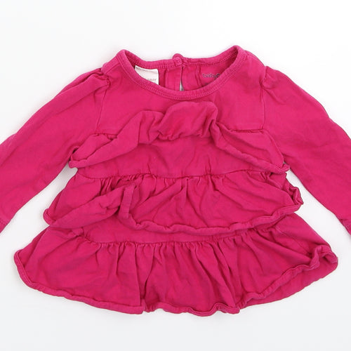 Gap Girls Pink   Fit & Flare  Size 9-12 Months
