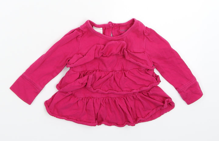 Gap Girls Pink Fit & Flare Size 9-12 Months