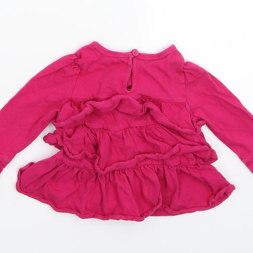 Gap Girls Pink   Fit & Flare  Size 9-12 Months