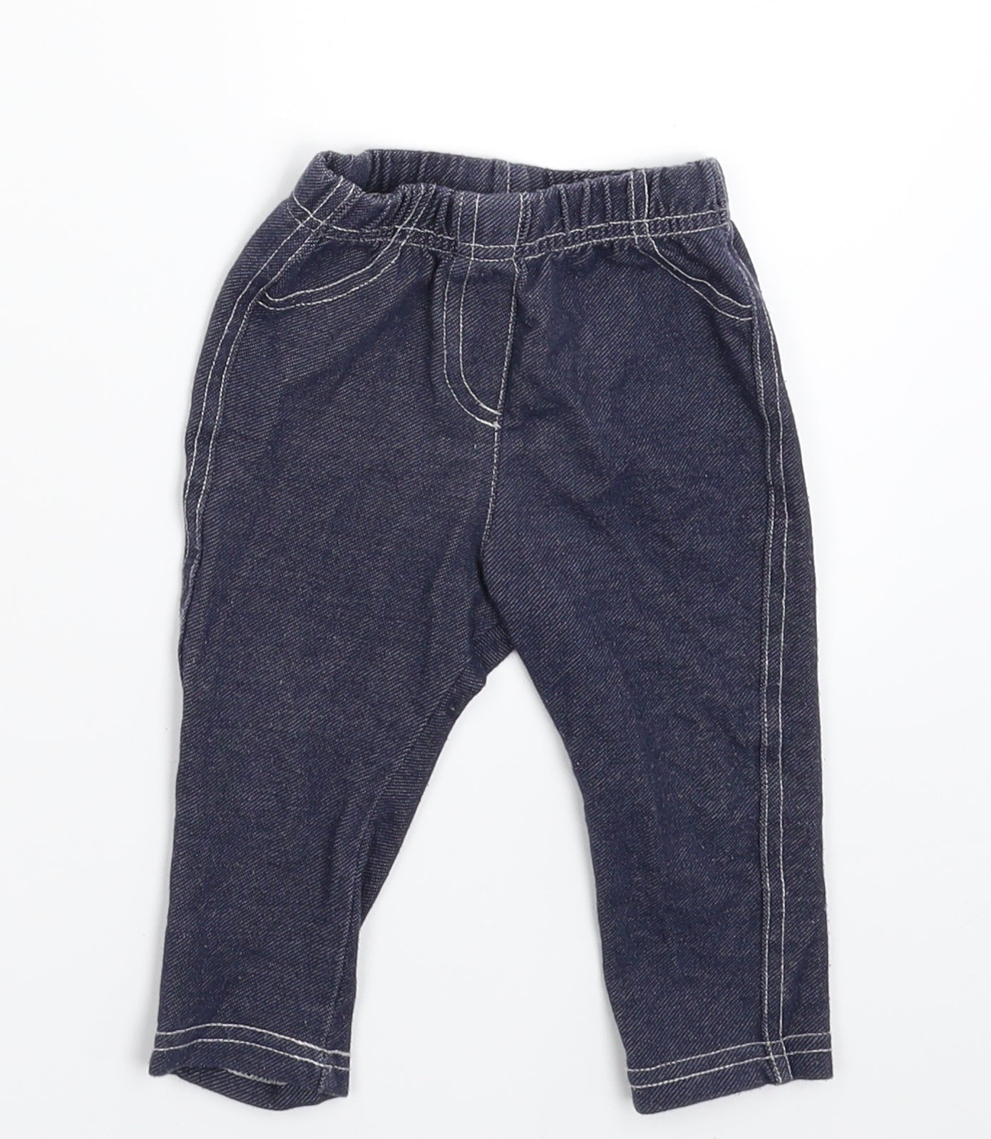 George Baby Blue   Capri Trousers Size 6-9 Months