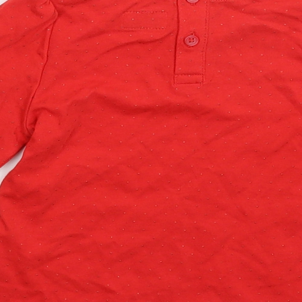 F&F Baby Red   Basic T-Shirt Size 6-9 Months
