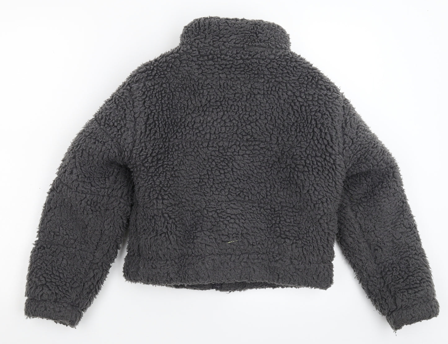 New Look Girls Grey  Fleece Jacket  Size 9 Years