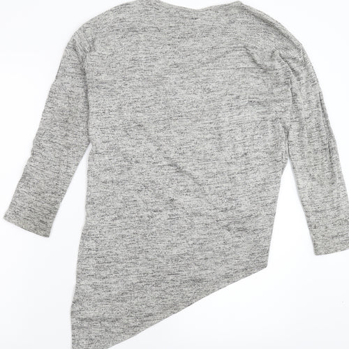 Young Dimension Girls Grey  Knit Pullover Jumper Size 12-13 Years
