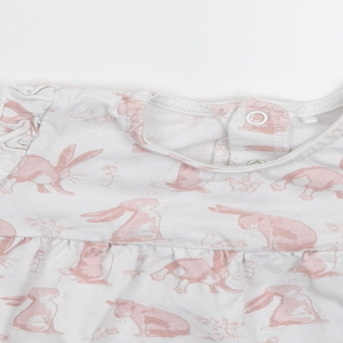 TU Baby White   Basic T-Shirt Size 3-6 Months