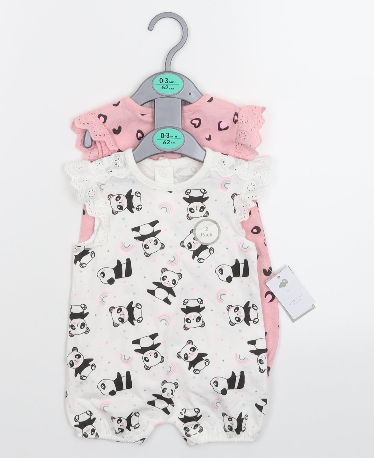 Primark Baby Multicoloured   Babygrow One-Piece Size 0-3 Months