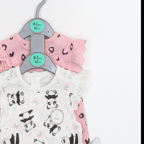 Primark Baby Multicoloured   Babygrow One-Piece Size 0-3 Months