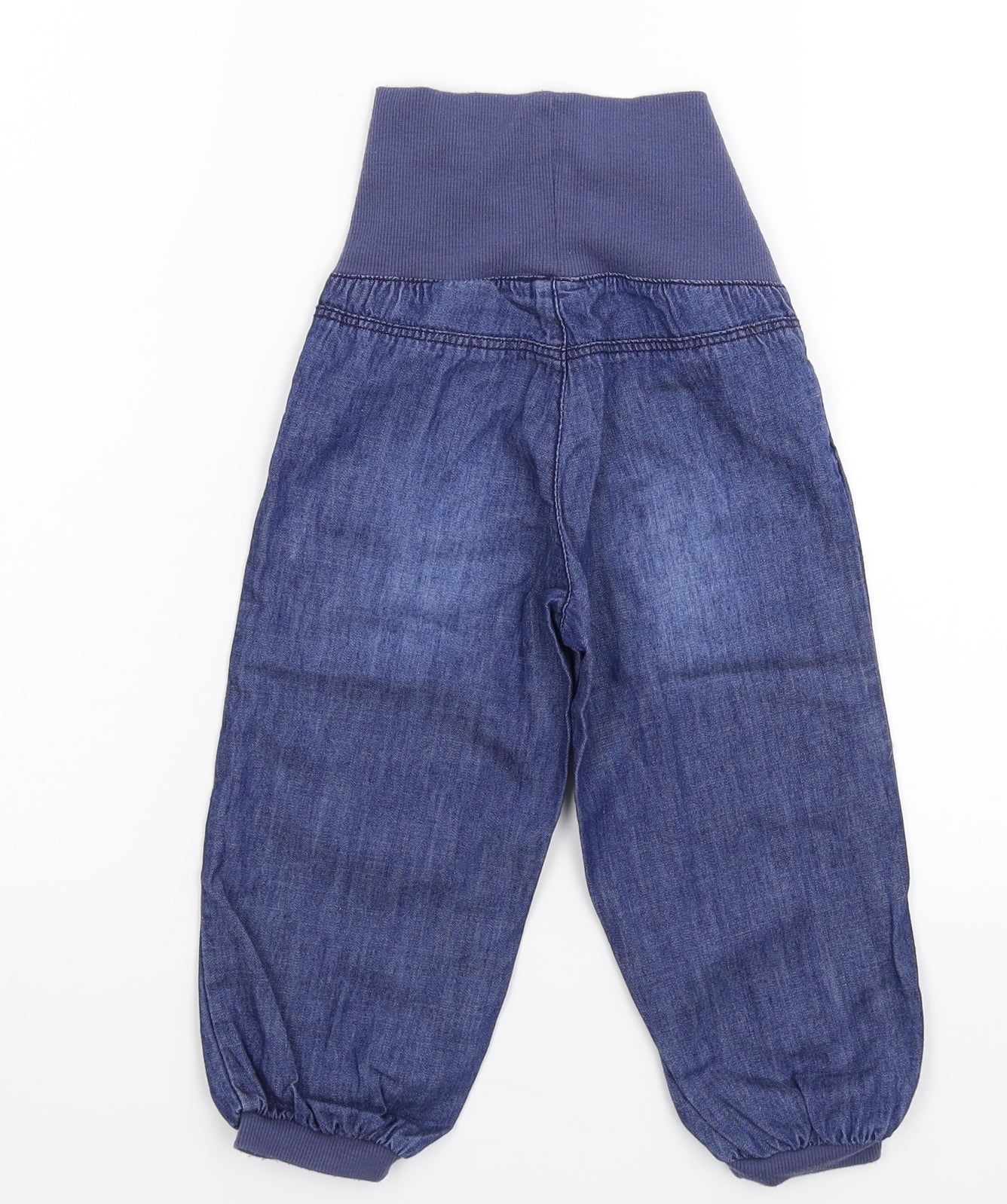 H&M Baby Blue  Denim Jogger Jeans Size 18-24 Months