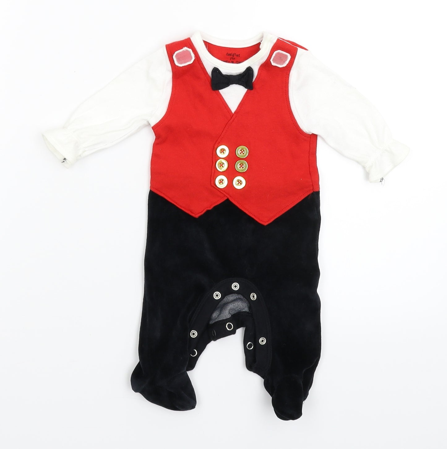 F&F Baby Multicoloured   Babygrow One-Piece Size Newborn