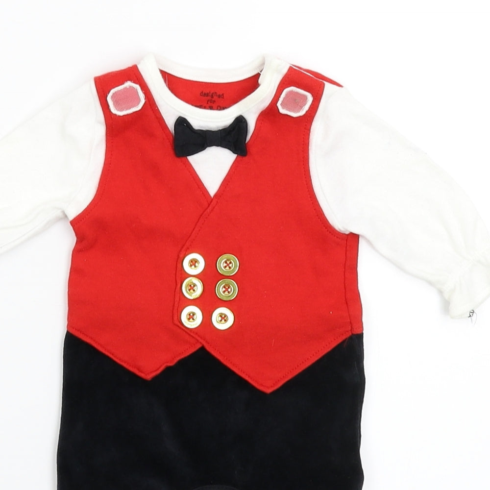F&F Baby Multicoloured   Babygrow One-Piece Size Newborn