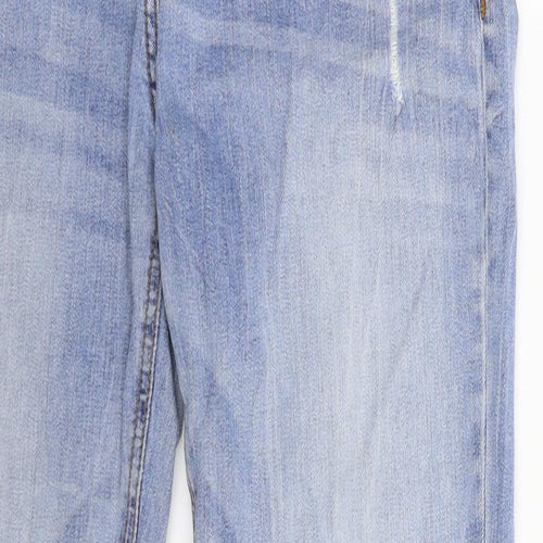 Papaya Womens Blue  Denim Straight Jeans Size 12 L30 in