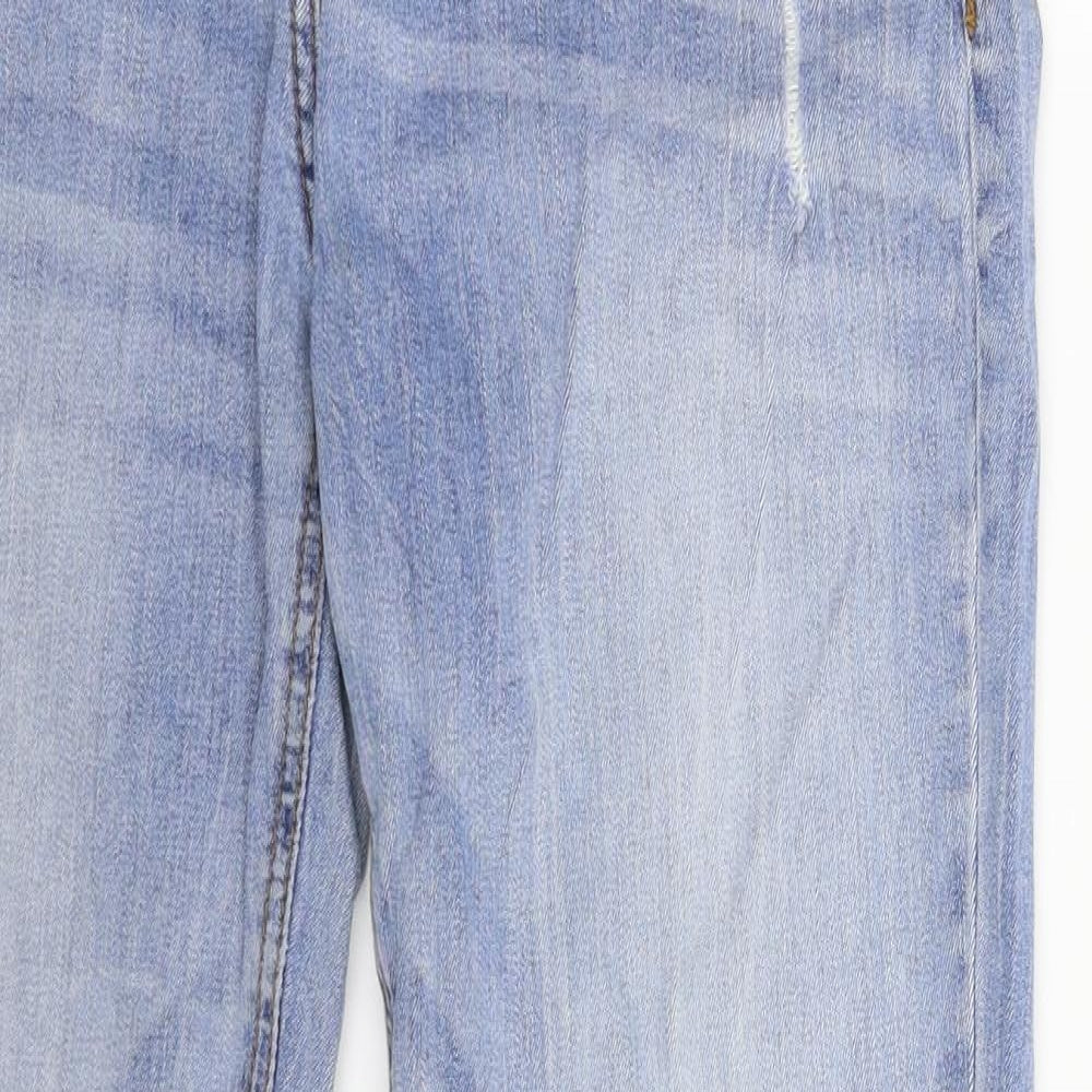 Papaya Womens Blue  Denim Straight Jeans Size 12 L30 in