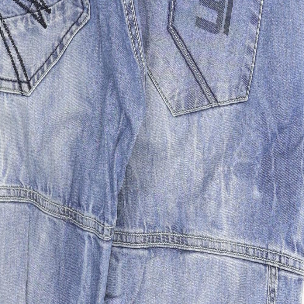 Zico Mens Blue  Denim Bootcut Jeans Size 40 L31 in