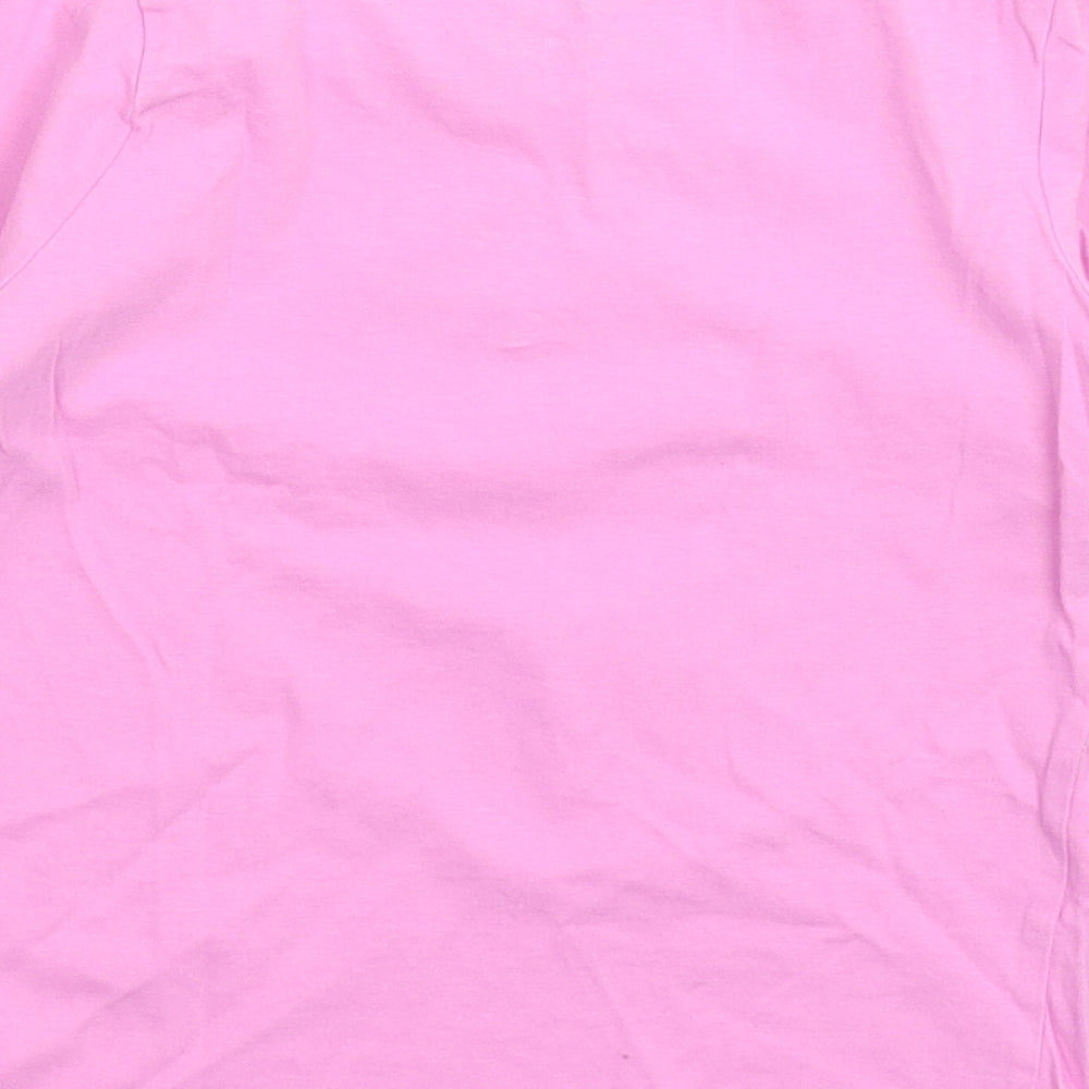F&F Girls Pink   Basic T-Shirt Size 6-7 Years