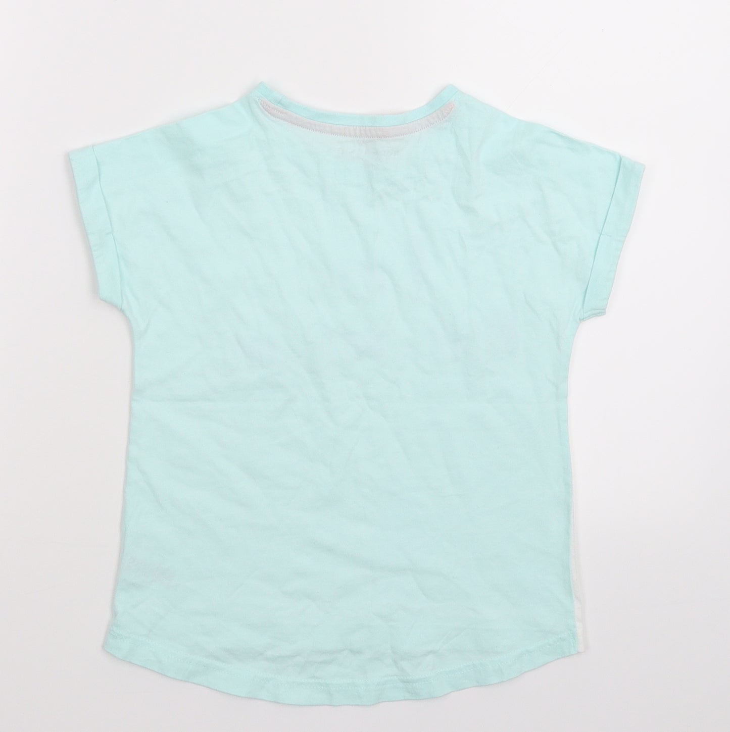 Nutmeg Girls Multicoloured   Basic T-Shirt Size 6-7 Years