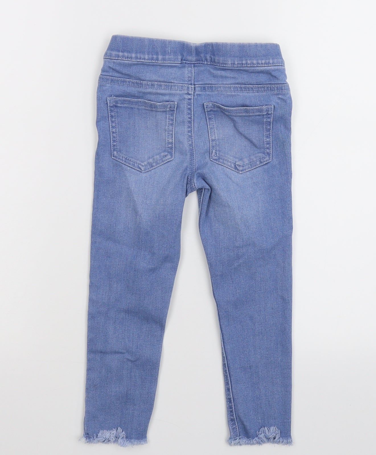 Denim & Co. Girls Blue  Denim Jegging Jeans Size 3-4 Years
