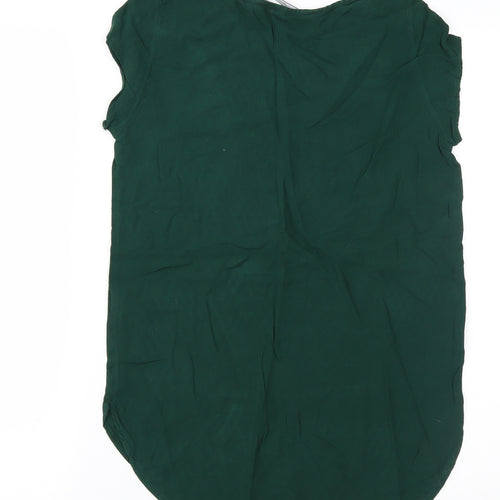 Vera Moda Womens Green   Basic Blouse Size 6
