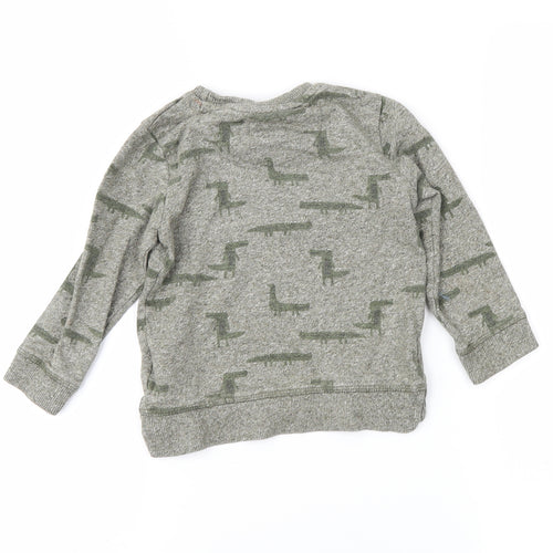 Mothercare Boys Green Geometric  Basic Casual Size 18-24 Months