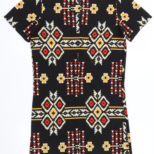 New Look Womens Multicoloured Geometric  Shift  Size 6