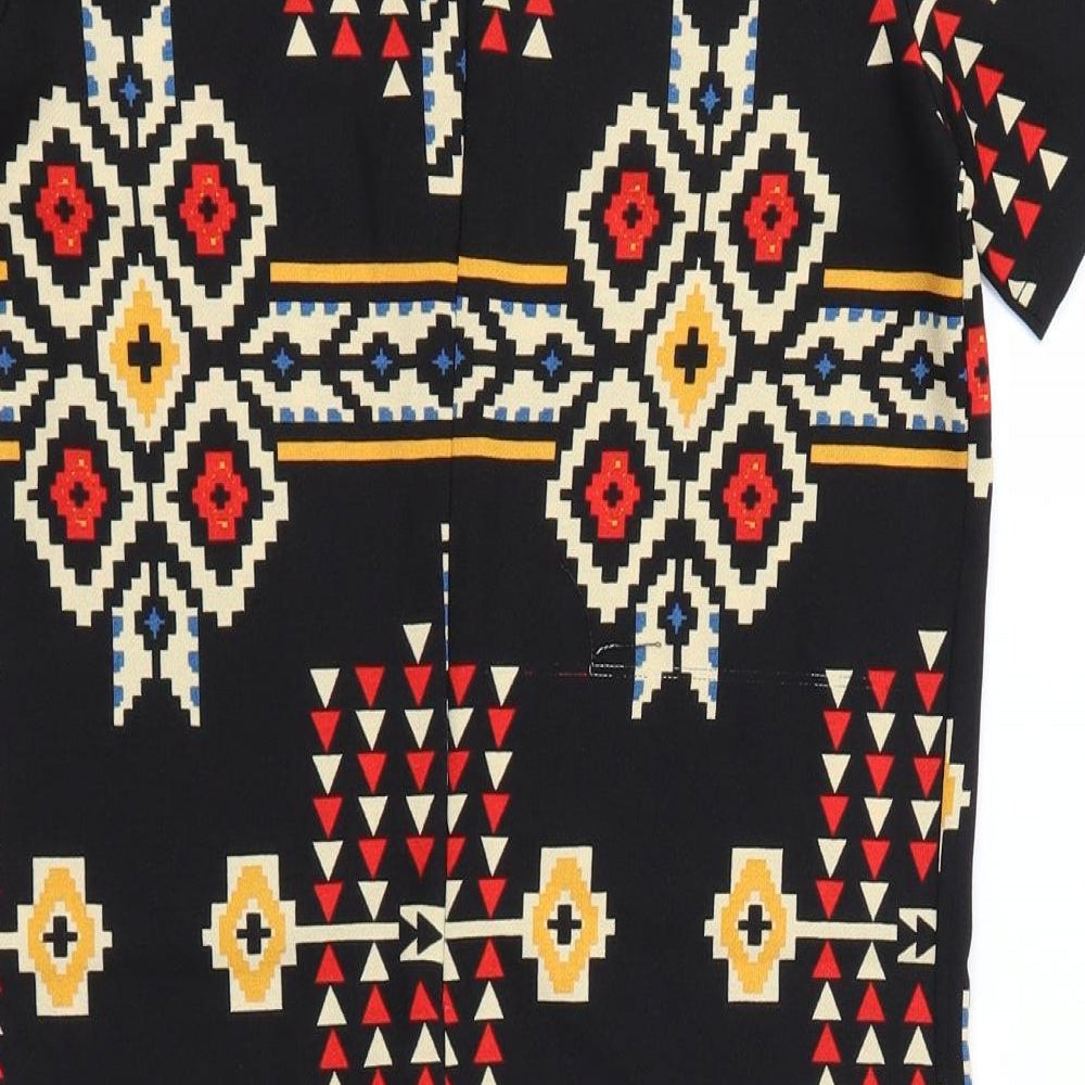 New Look Womens Multicoloured Geometric  Shift  Size 6