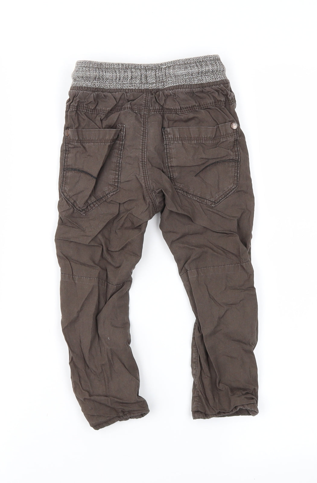NEXT Boys Brown   Cargo Trousers Size 18-24 Months