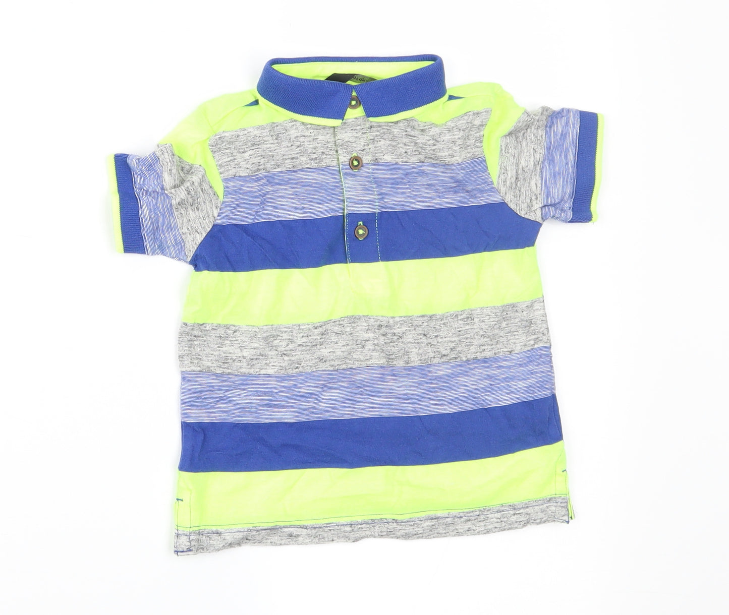 George Boys Multicoloured Striped  Basic Polo Size 18-24 Months
