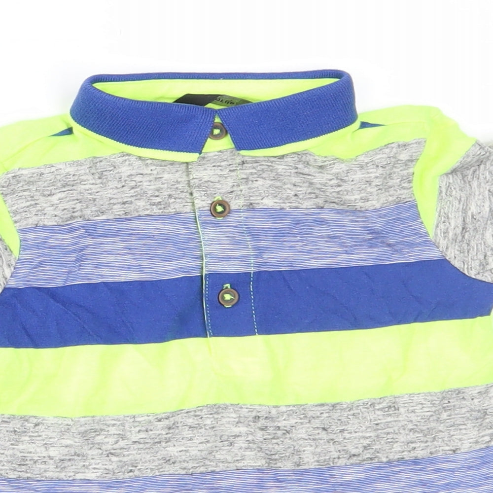 George Boys Multicoloured Striped  Basic Polo Size 18-24 Months