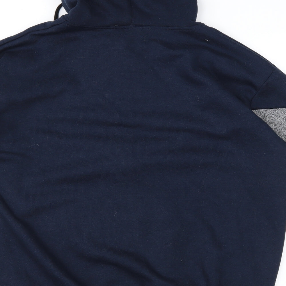 Air Mens Grey   Full Zip Hoodie Size M