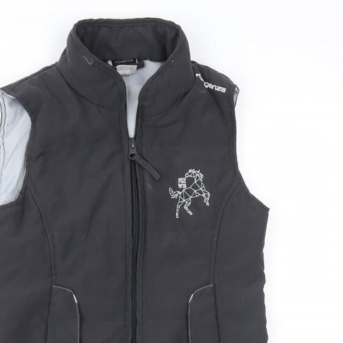 DECATHLON Girls Grey   Gilet Waistcoat Size 6 Years