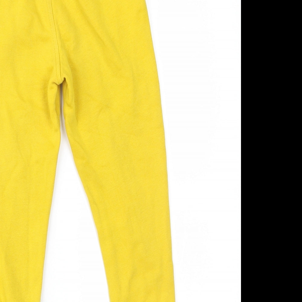 George Boys Yellow   Jogger Trousers Size 3-4 Years
