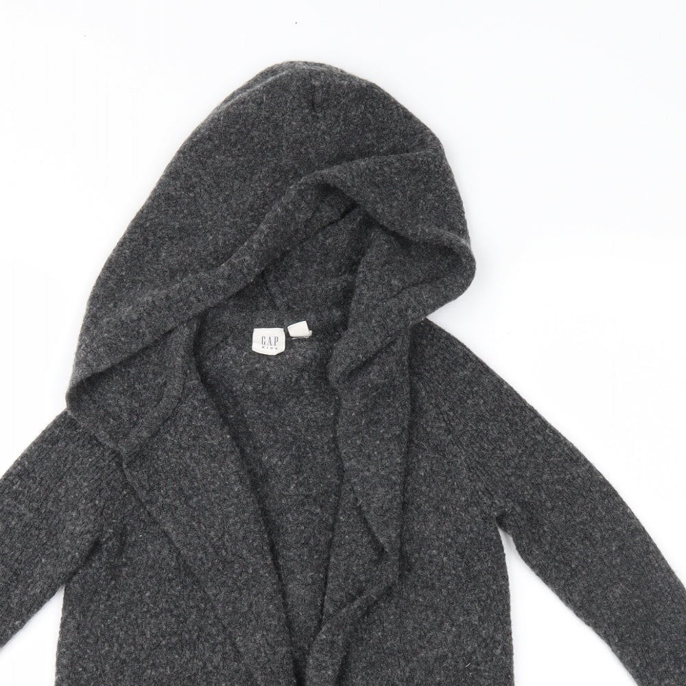 Gap Girls Grey   Jacket Coatigan Size 6-7 Years