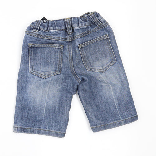Denim & Co. Boys Blue  Denim Chino Trousers Size 3-4 Years