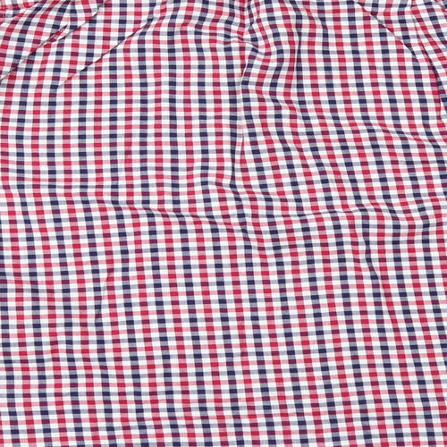 Rydale Mens Red Check   Button-Up Size 3XL