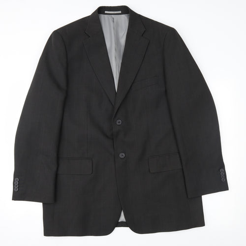 Hans Kelven Mens Grey   Jacket Suit Jacket Size 44