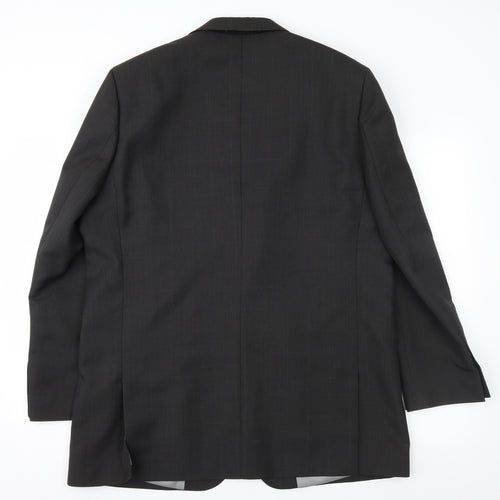 Hans Kelven Mens Grey   Jacket Suit Jacket Size 44