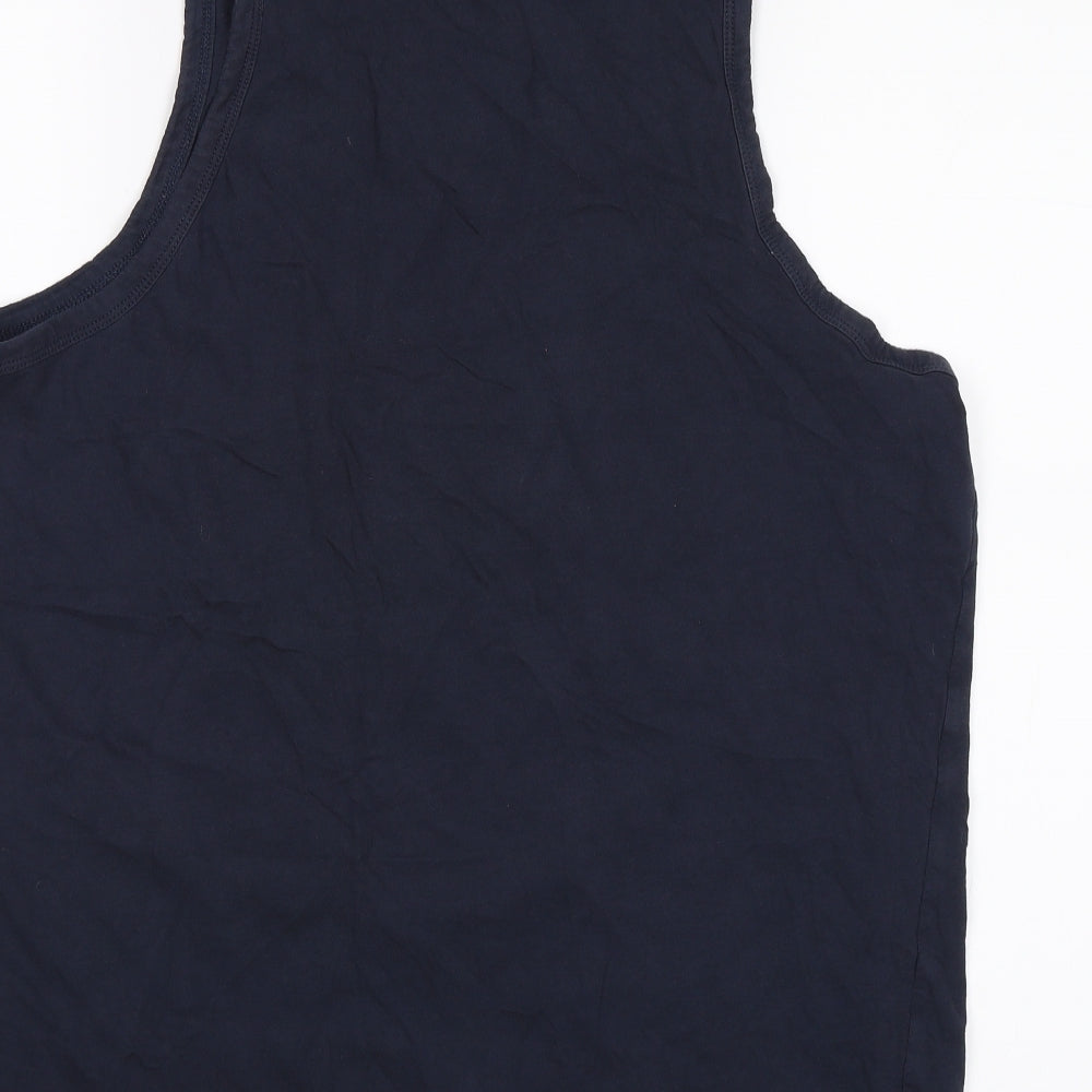 JACK & JONES Womens Blue   Basic Tank Size XL