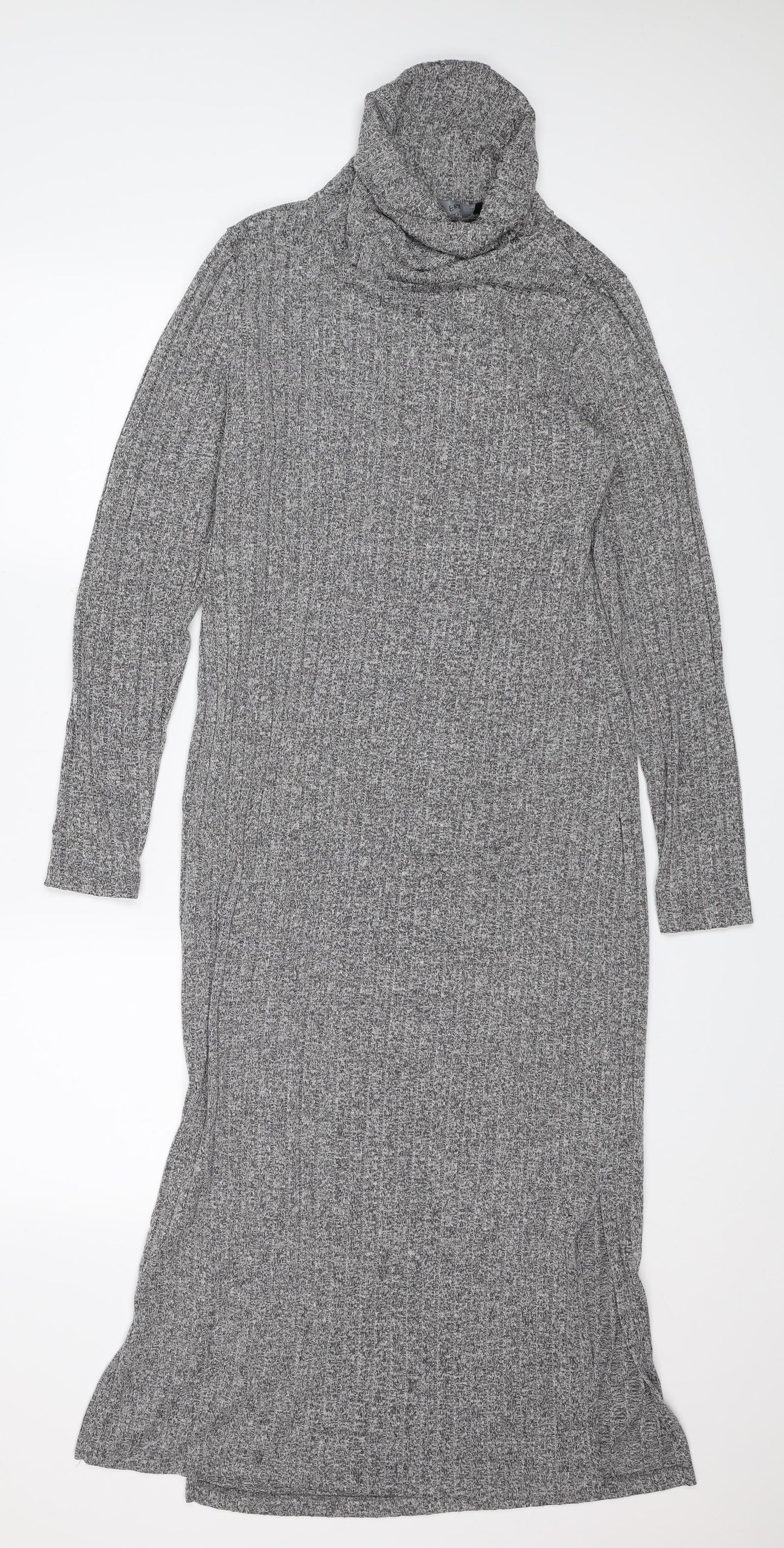 F&F Womens Grey   Jumper Dress  Size 12