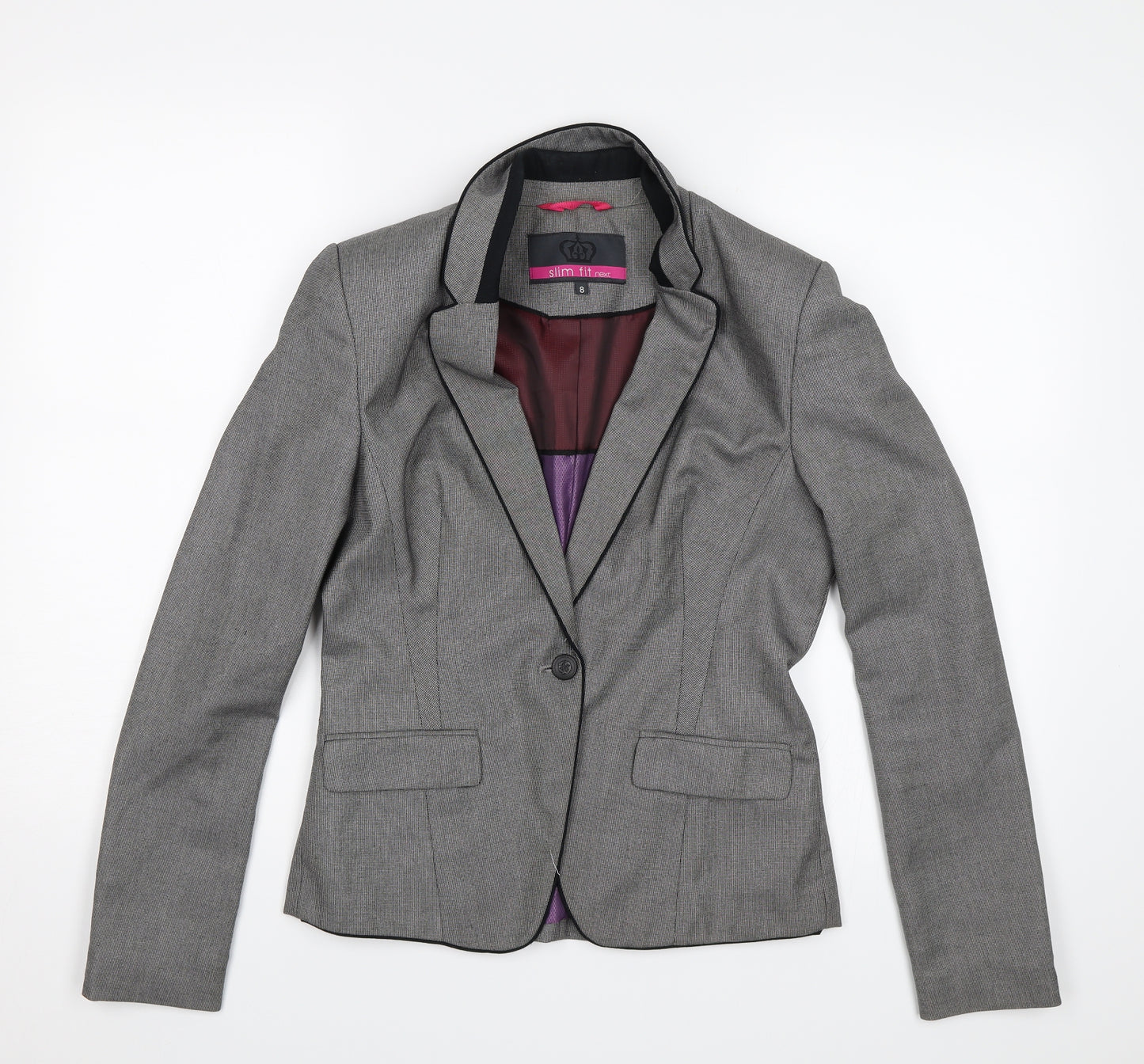 NEXT Womens Grey   Jacket  Size 8