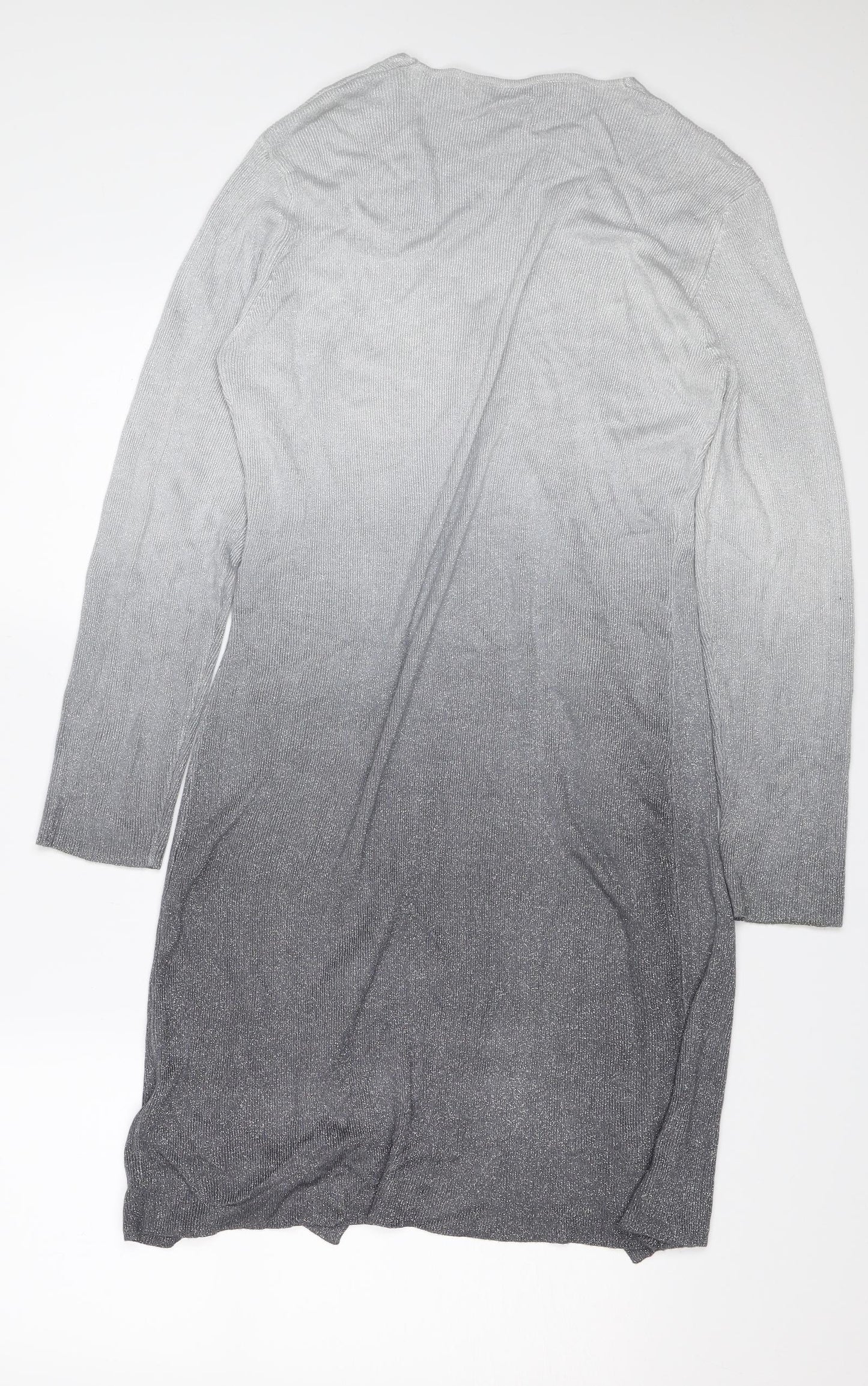 Dorothy Perkins Womens Grey   Cardigan Jumper Size 14