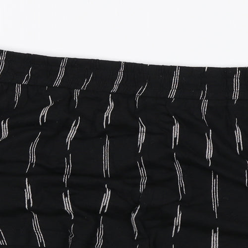 H&M Womens Black   Hot Pants Shorts Size M