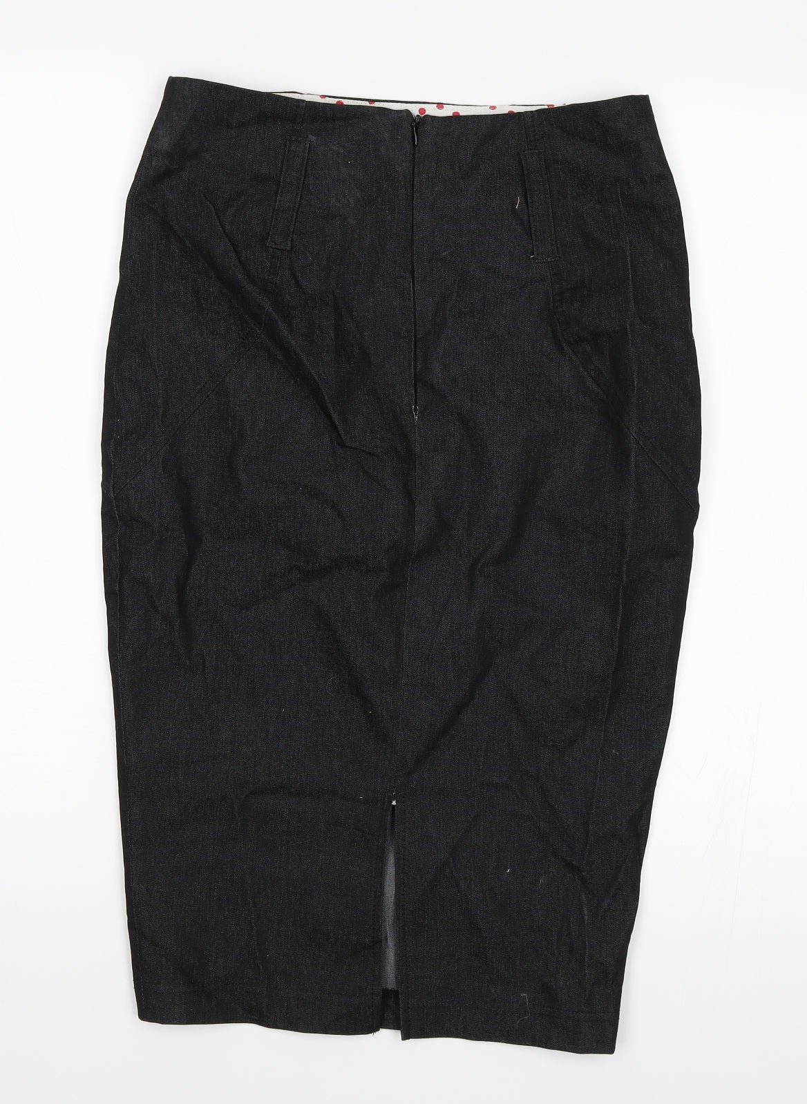 River Island Womens Black   A-Line Skirt Size 10